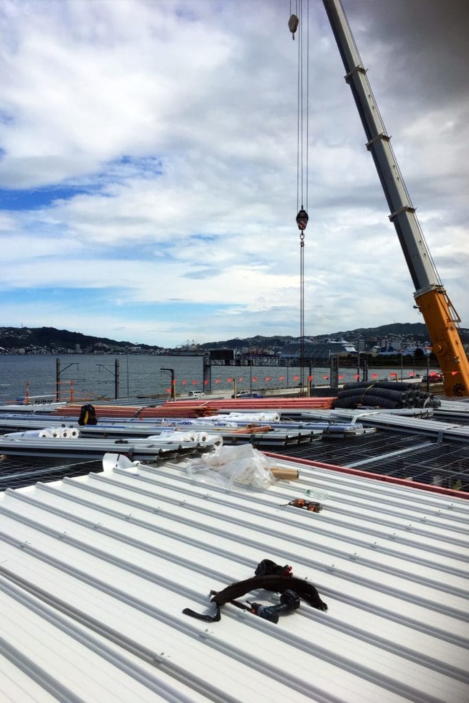 New roof for a commercial building in Wellington