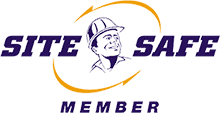 Site safe member logo - Wellington Roofer